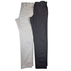 Jack Archer Jetsetter Tech Pants Lot (2) Mens 33x30 Tan Gray